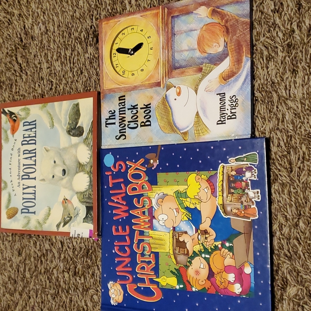 Lot of 3 hardback books